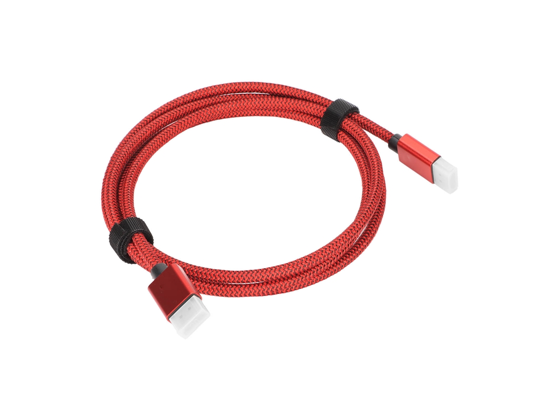 Aetheria cabo Hdmi 8k 1.5m 48gbps 4k 120hz 8k 60hz 12 Bit Cor para Tv Projeção Vermelho