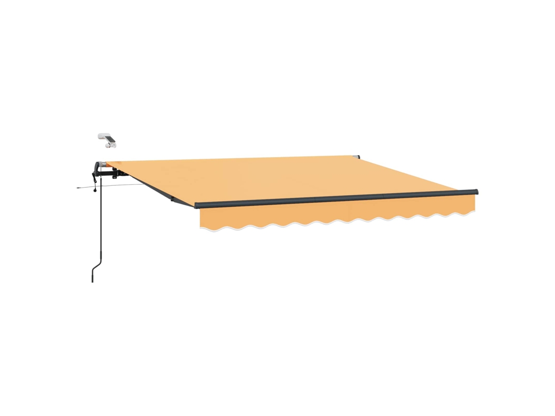 Vidaxl Tecido De Toldos Areia 600 × 350 Cm Poliéster