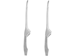 Pinças Para Churrasco Yarnow De Aço Inoxidável 2 Peças, Resistentes Ao Calor E À Ferrugem, Utensílios De Cozinha E Para