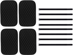 Tapetes Antiderrapantes De Fácil Instalação Para Escada, Com Fechos De Velcro Ajustáveis, Ideais Para Beliches De
