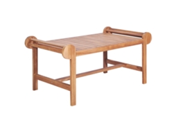 Vidaxl Mesa De Centro 100x50x45 Cm Teca Maciça