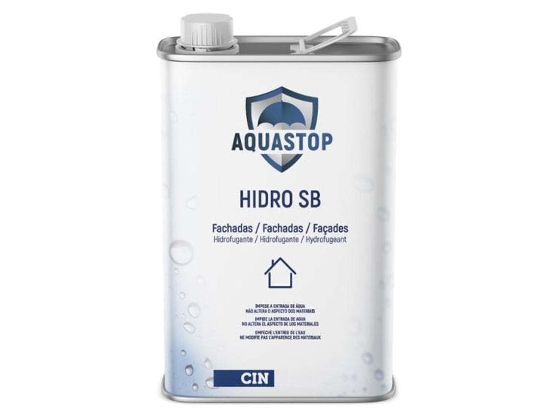 Tinta CIN AquaStop Hidro SB Fachadas - 1 L