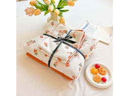 Conjunto de Capas de Edredão LUUCOZK Multicor - 4pcs (B/conjunto de quatro peças)
