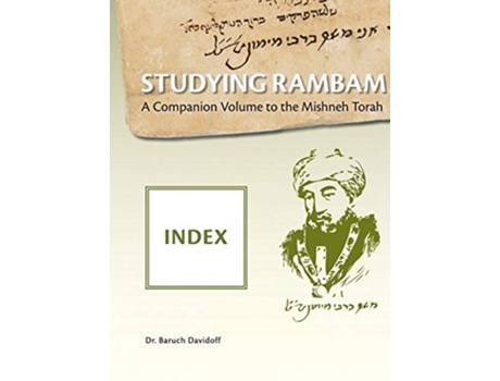 Livro Studying Rambam A CompanionVolume to the Mishneh Torah Index de Baruch Bradley Davidoff (Inglês)