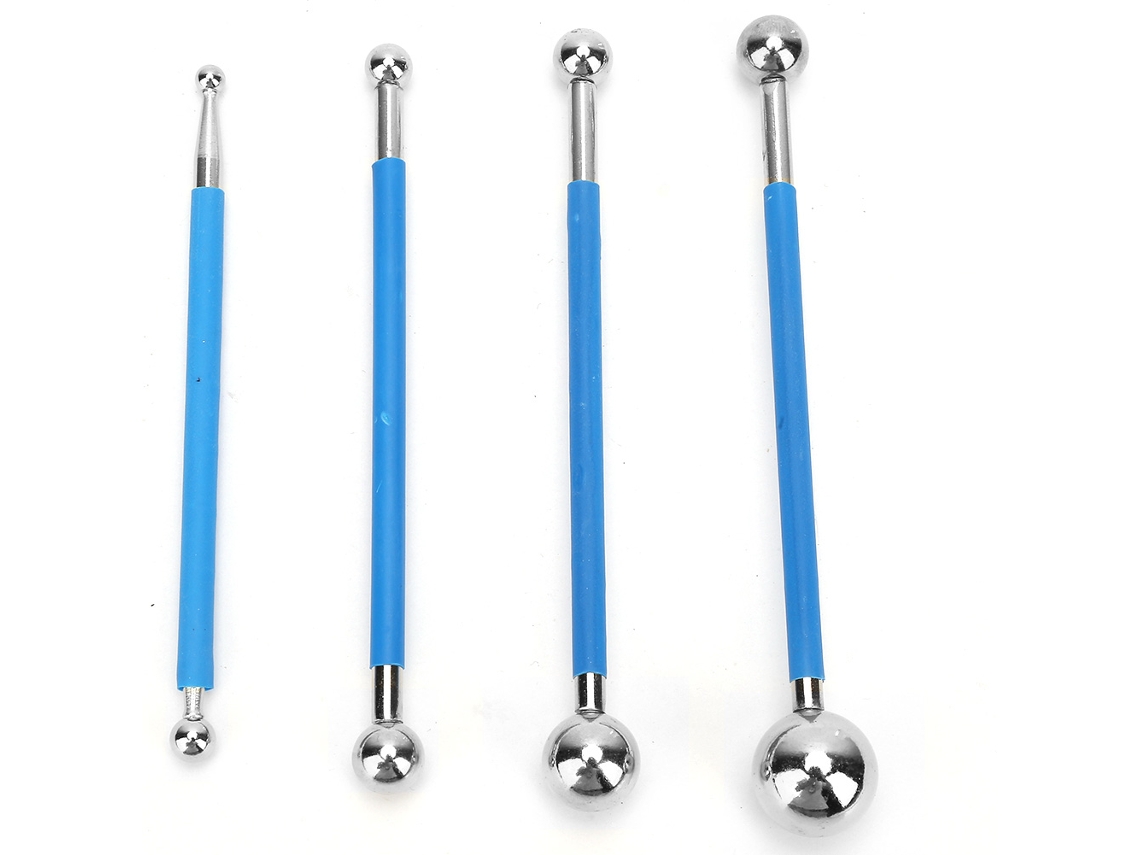 Conjunto de 4 Bolas Raspadoras AQUAFORGE para Piso