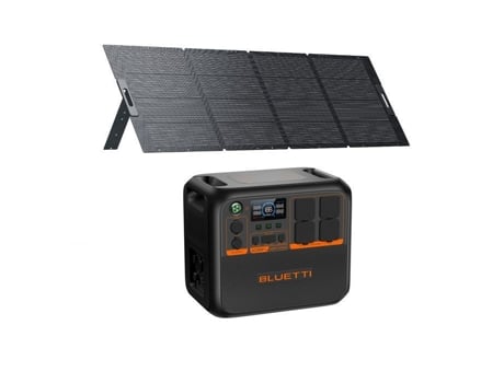 Kit Estação Elétrica Bluetti Ac200pl Com Painel Solar 350w
