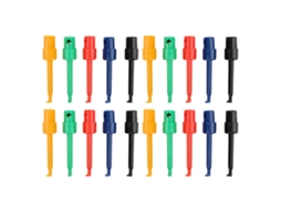 20pcs Gancho de Teste Grande Test Clip Grabber Sonda para Teste Eletrônico Acessórios de Multímetro