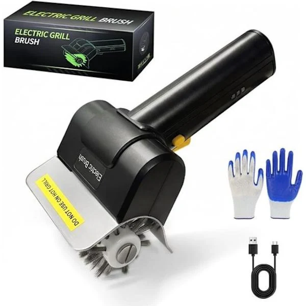 Escova Elétrica Rotativa para Grelha 700-800rpm AQUAFORGE