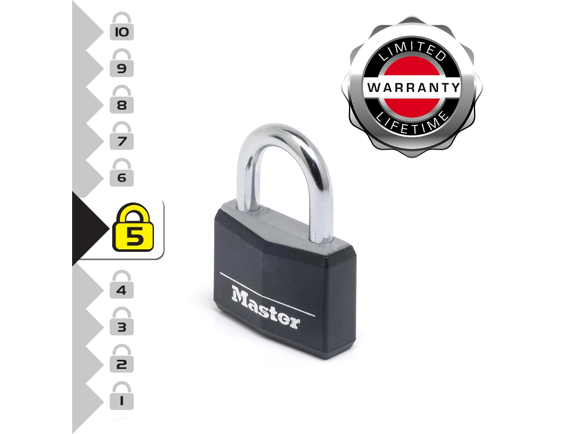Cadeado Master Lock 9140eurqblknop