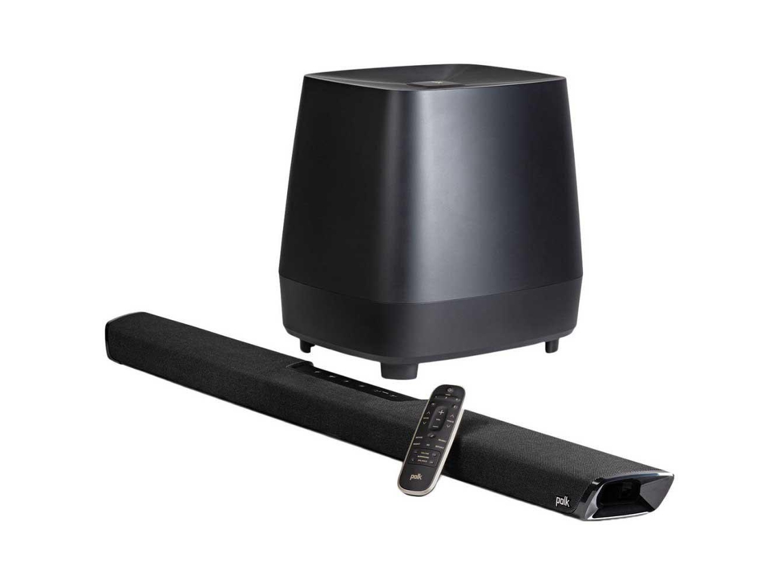 Soundbar POLK Magnifi 2 (2.1 - Subwoofer sem Fios - Preto)