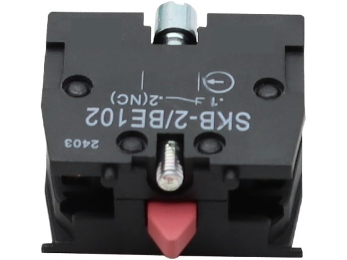 Botão de emergência com reinicialização automática Skb2, botão de emergência com cabeça pequena Cogumelo