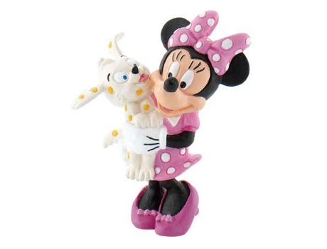 Figura Minnie com Cão