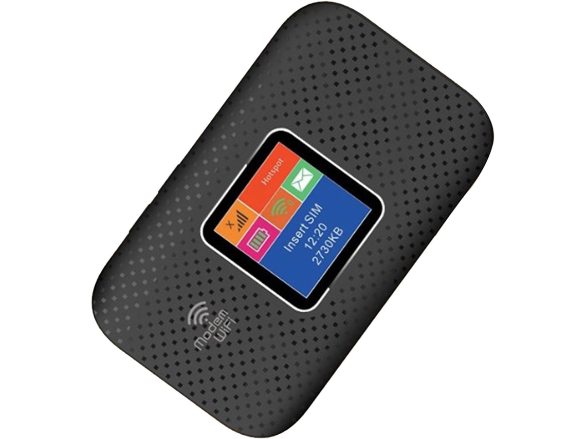 Roteador 4g Portátil Com Slot Para Cartão Sim. Conectividade Sem Fio