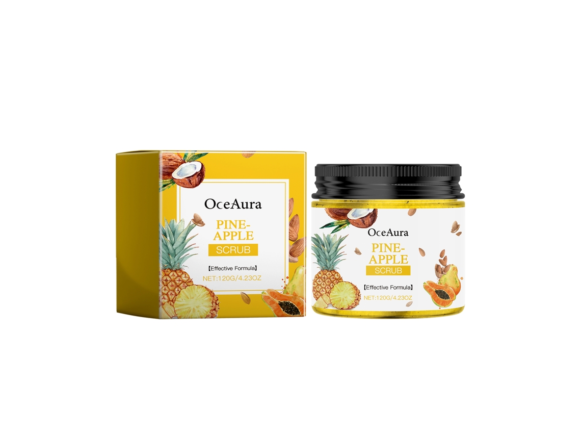 Gel Corporal de Abacaxi Suave LAXISCREED 1l, Limpeza Delicada e Perfume Tropical
