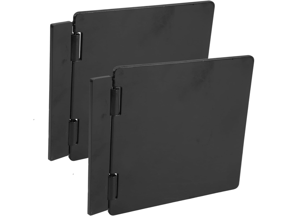 Capa Protetora De 2 Peças Para Termostato De Ar Condicionado, Painel Protetor De Plástico Preto, Pro Gokoco