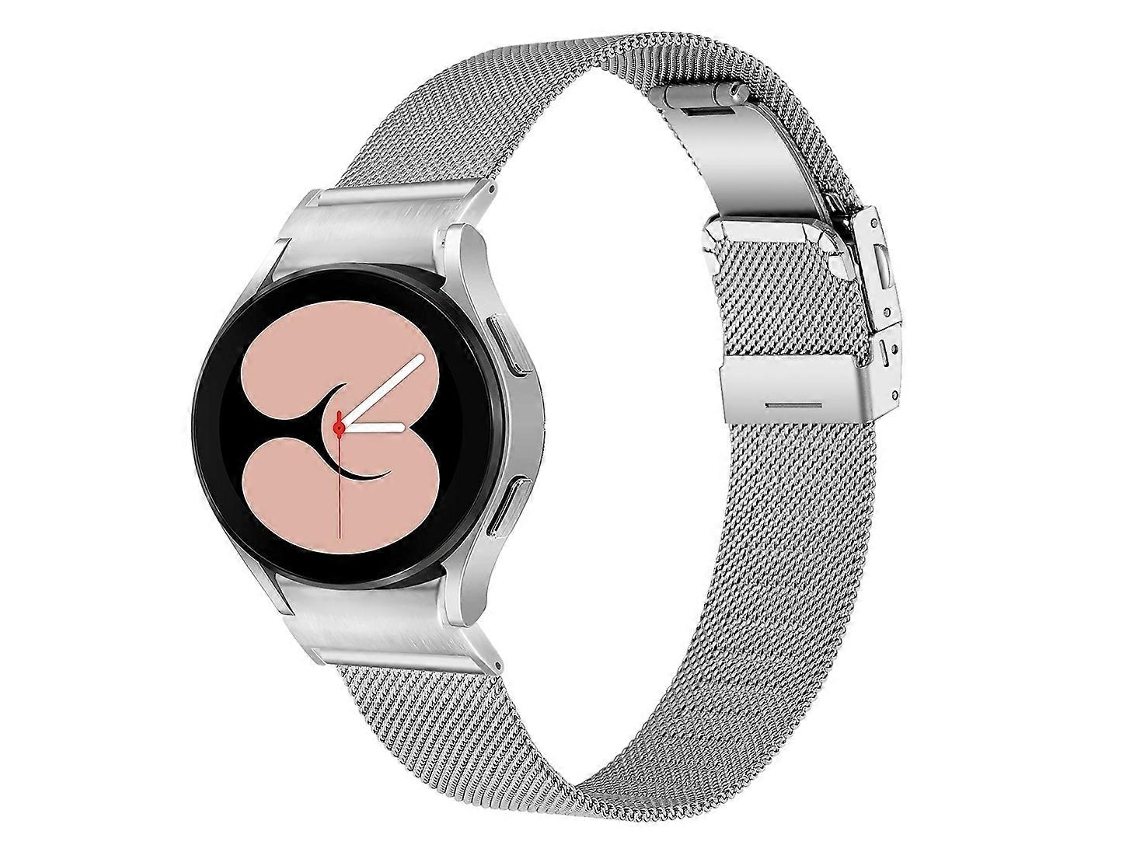 Pulseira Milan Com Fecho De Liberação Rápida Tipo Tartaruga Para Samsung Galaxy Watch 6