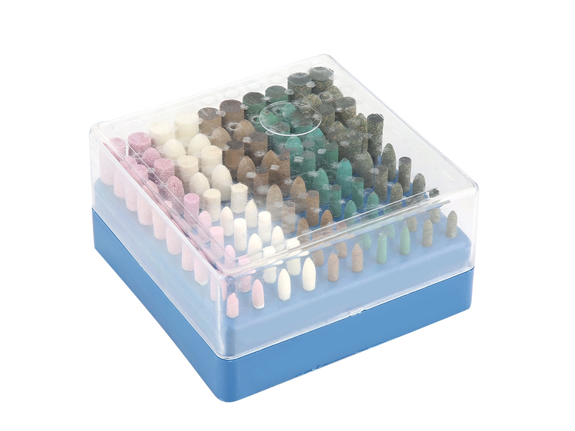 Kit De 100 Cabeças De Esmeril Com Mandril De 3mm Rodas De Polimento Acessórios Para Ferramentas Rotativas