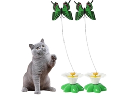 2026 juguete Interactivo para Gatos Pájaro Eléctrico Giratório, Juguete Voador para Gatitos, Alivia Ansiedade e Tédio
