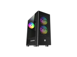 Caixa PC NFORTEC Caelum Black