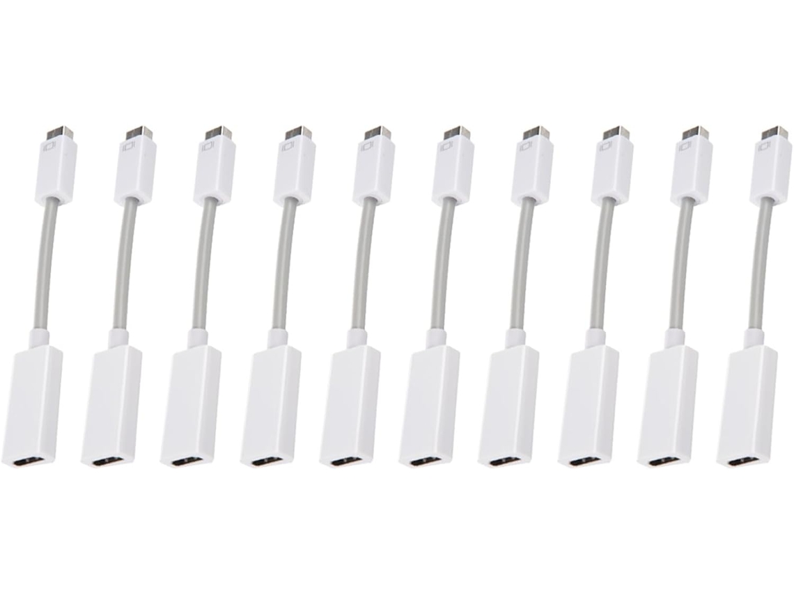 Cabo Adaptador Mini Dvi para Dvi Branco SFUSHOS (10 Unidades)