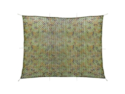 Vidaxl Rede De Camuflagem Com Saco De Armazenamento 2x4 M Verde