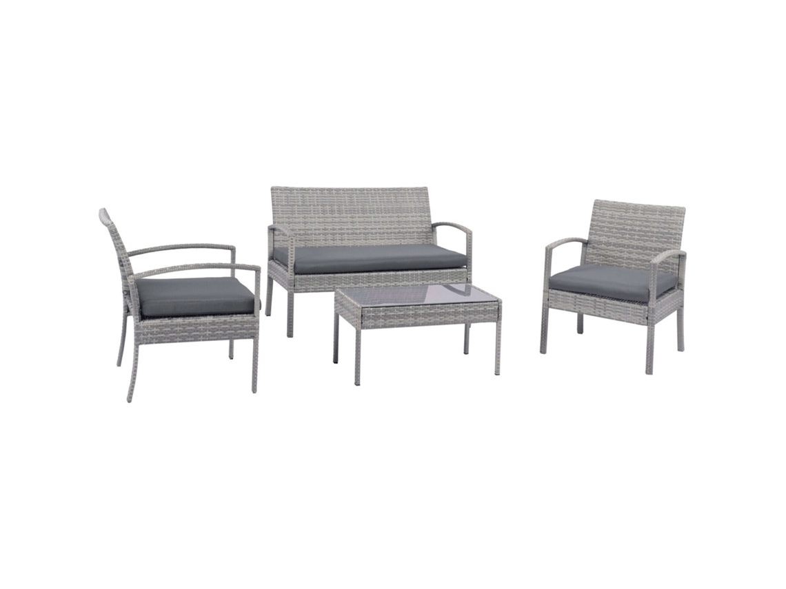 Conjunto De Estar Wicker São Francisco Kasa