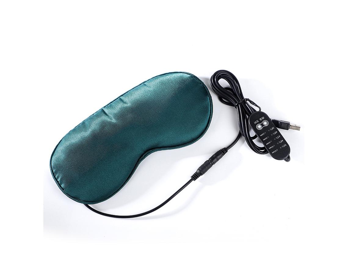 Máscara Ocular Aquecida com 3 Modos de Temperatura, Alimentação Usb Rápida, Voltagem Segura, Ideal para Casa, Viagens e Escritório AQUAFORGE