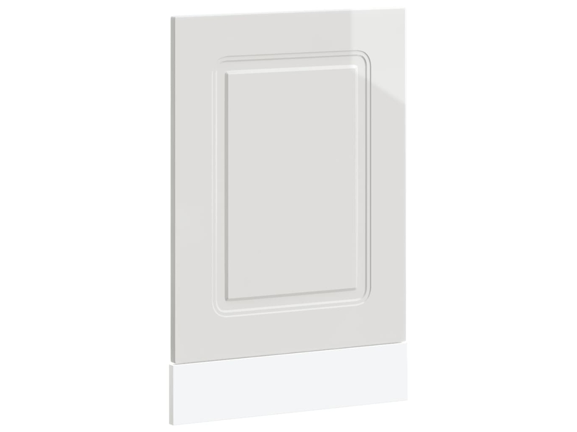 Painel Máquina Lavar Louça Branco Brilhante Kalmar 45x1,5x67 cm