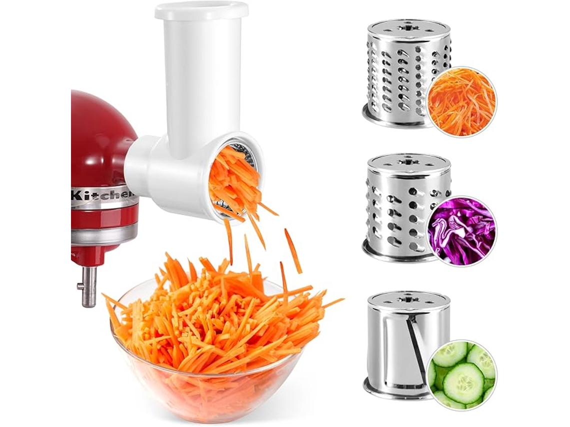 Acessório Fatiador E Ralador Para Liquidificador Kitchenaid
