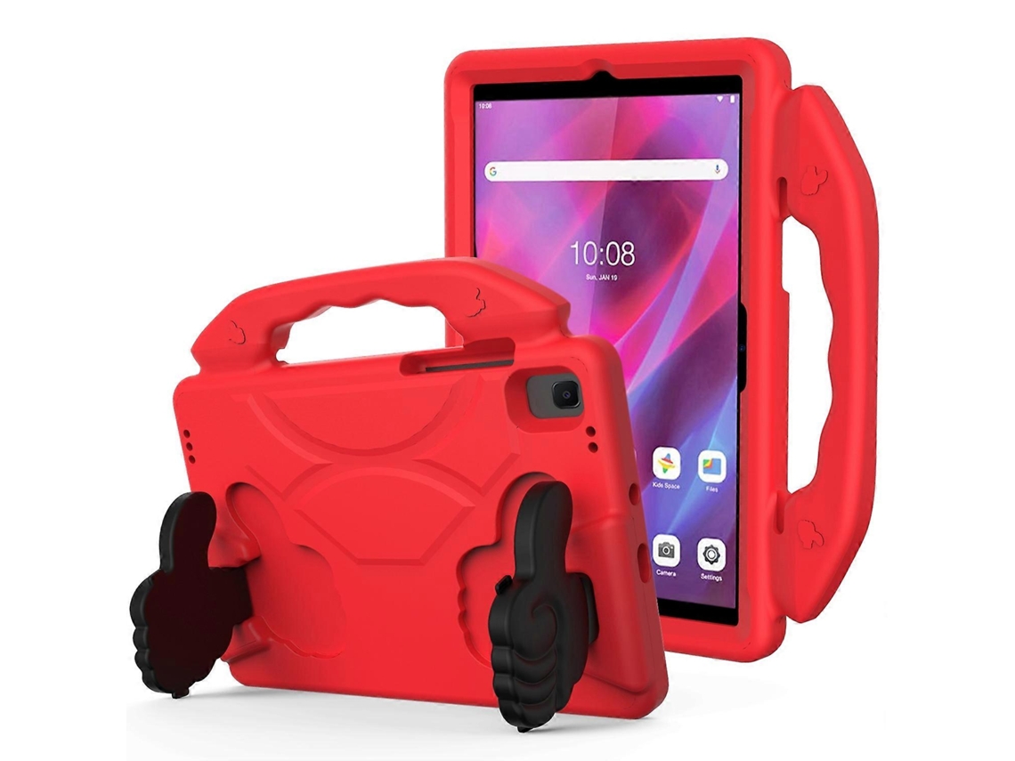 Capa Para Tablet Lenovo K10 Tb-x6c6f De 10,3 Polegadas Com Suporte Para Polegar E Proteção Contra Impactos Em Eva.