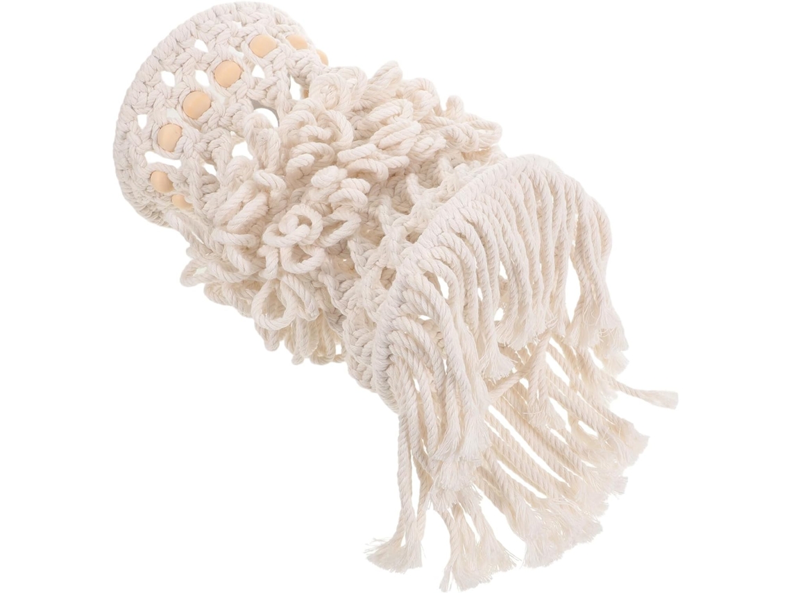 Luminária de Teto Rústica Bege para Quarto SFUSHOS