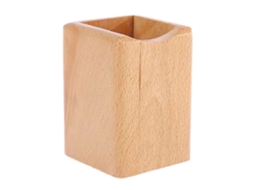 Estojo de Madeira Multifuncional para Lápis, Organizador de Mesa, Caixa de Armazenamento, Porta, Canetas, Decoração para Casa, 10 X 7,5 Cm BRILVIBERA