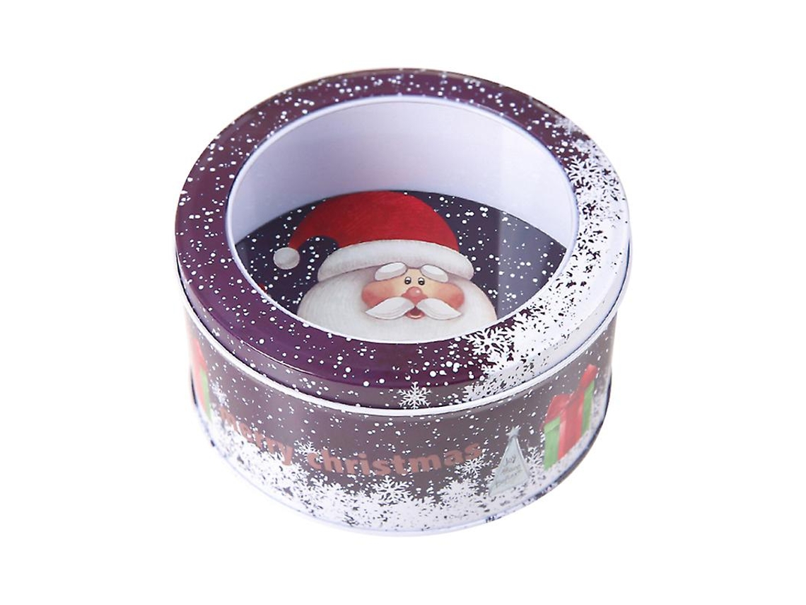 2 Unidades De Lata De Doces Para O Natal Allinless
