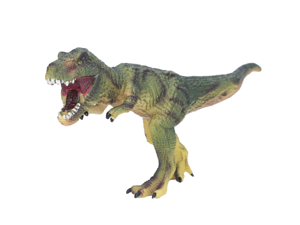 Mali brinquedo Dinossauro Tyrannosaurus Rex 39cm Forma Real para Crianças +3 Anos com Pintura Manual