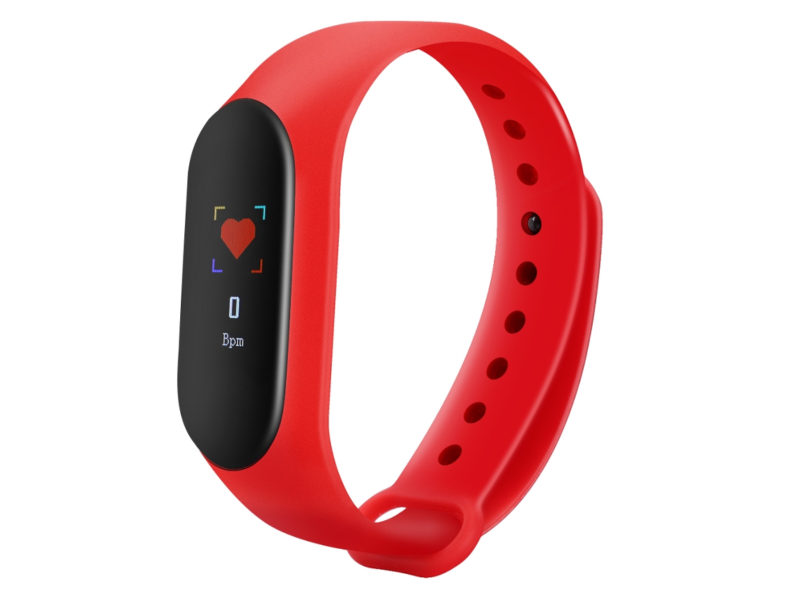 Pulseira Inteligente EOOCOO com monitor de frequência cardíaca e sono