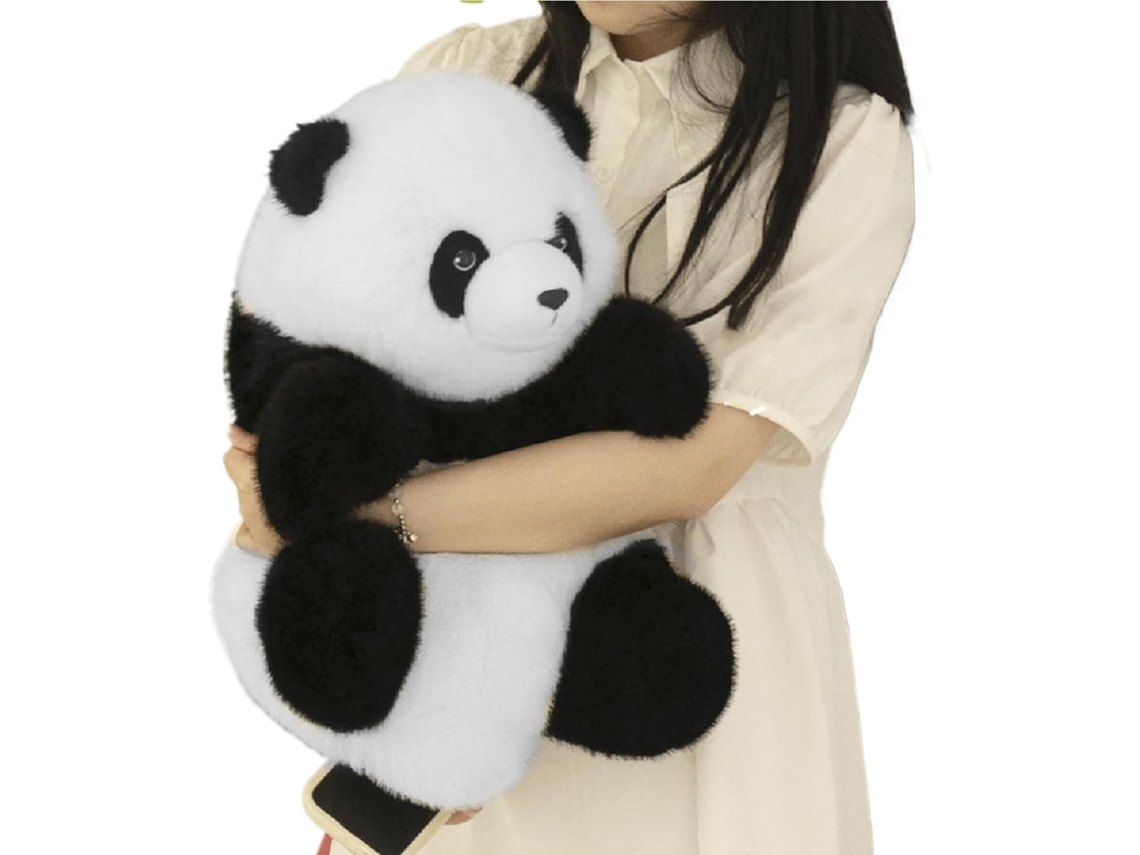 Adorável Panda De Pelúcia, Um Animalzinho Para Abraçar.