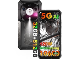 Smartphone 6.67 5g Ai Ulefone Armor 28 Pro 32gb 512gb 120hz 1.04 Subtela Preto