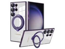 Capa Para Samsung Galaxy S24 Ultra Tpu Proteção Câmera -roxo Gertiz