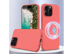 Capa De Silicone Com Magsafe Para Iphone 16 Pro Max - À Prova De Choque E Resistente A Quedas