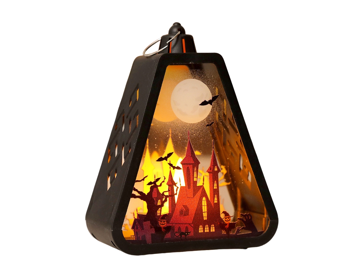 Laxiscreed Casting De Velas Decorativas Para Halloween, Lantejoula De Mão, Luz De Festa, Pico De Ambiente, Pequenos Presentes