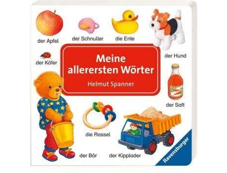 Livro Meine allerersten Wörter de Helmut Spanner (Alemão)