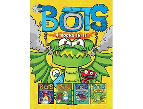 Livro Bots 4 Books in 1! de Russ Bolts (Inglês - Capa Dura)