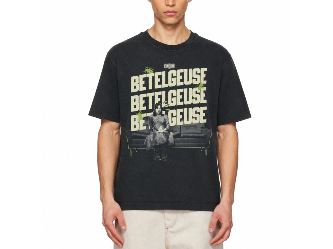 Rockinstone Beetlejuice Say It 3 Times Shirt Size:xxl