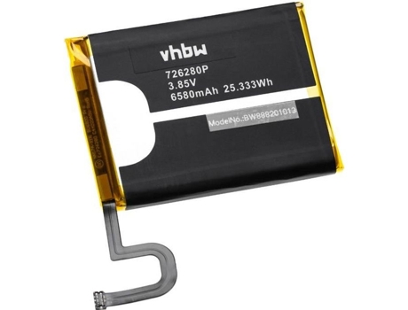 Bateria VHBW Compatível com Blackview Bv6800 Smartphone Bv6800 Pro 6580Mah 3 85V Li-Ion