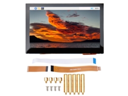 Tela Sensível Ao Toque Dsi Qled De 4,3 Polegadas Para Raspi Pi4b/3b+/3a+/3b/2b+/a+