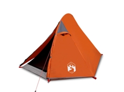 Camping Tent, Camping Tents Vidaxl Laranja Poliéster (n/a)