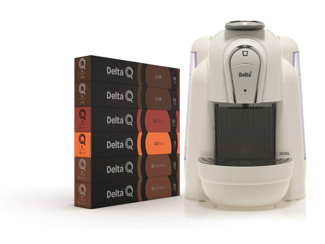 Máquina de Café DELTA Q Qool Manual Branca