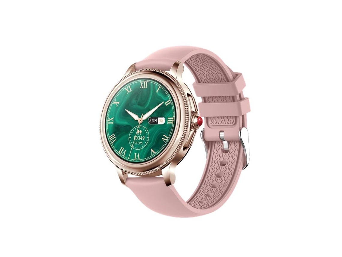 Mulheres Relógios Inteligentes Bluetooth Chamada Voz Esporte Relógio Monitor de Pressão Arterial À Prova Dwaterproof Água Smartwatch para An