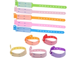 Plafope 100 - Pulseiras de Identificação Médica para Pacientes, Pulseiras de Identificação Hospitalar em Polivinil