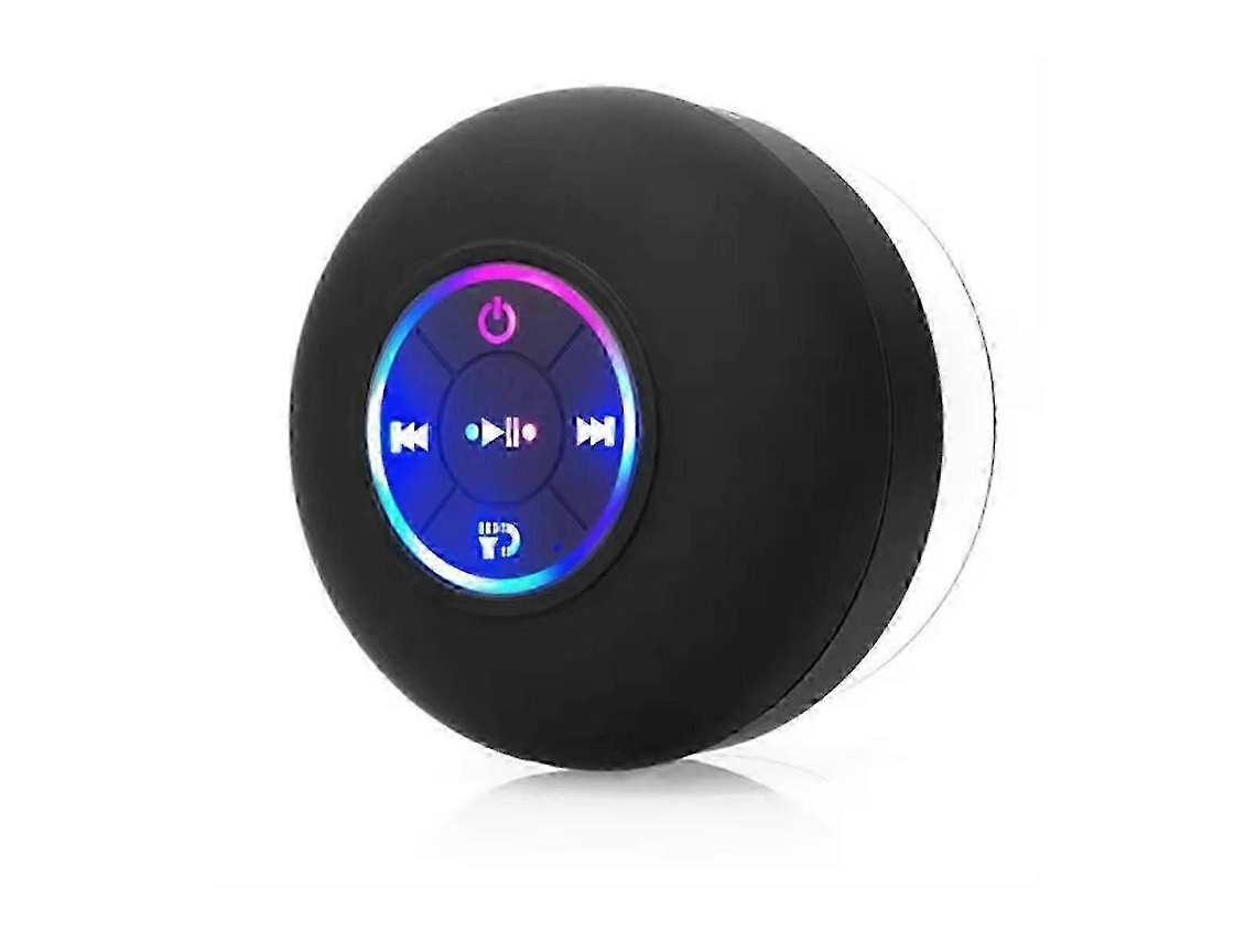 Mini Alto Falante Portátil À Prova Dágua Para Chuveiro Com Luz Led E Bluetooth, Ideal Para Uso Durante Chuveiros Ou Atividades Ao Ar Livre. PENGDSJE